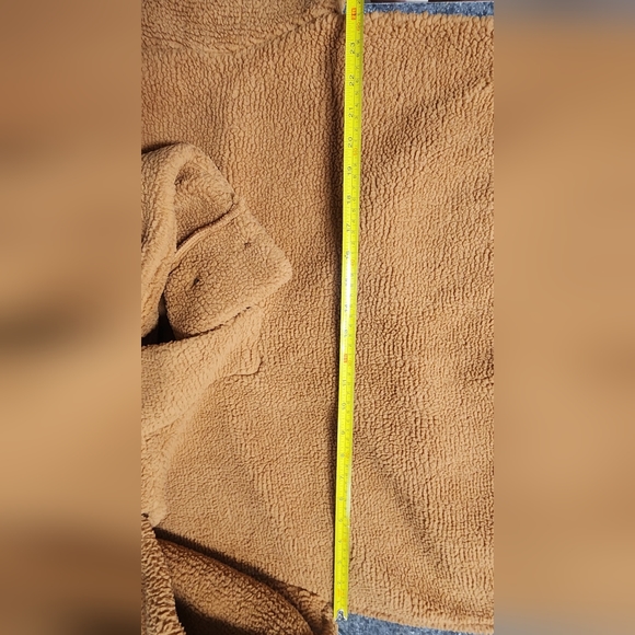 **NWT**Bagatelle Womens Tan Fleece Snap Top Pullover Sweater Jacket XLARGE - Picture 9 of 9